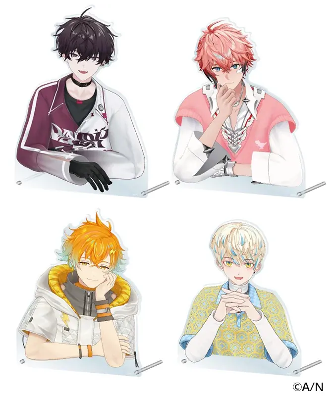 「にじさんじ」所属VTuberユニット・Oriensのデビュー3周年記念フェアが、全国アニメイトで4月2日から開催！　撮りおろしビジュアルを使用した商品の販売や、グラッテコラボの実施も!! 画像 5