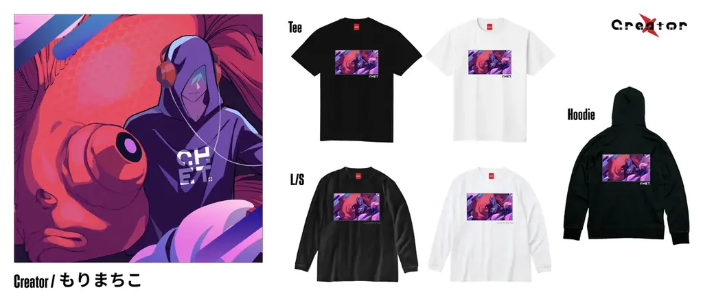 【著名クリエイターが集結！】クリエイティブユニット C.H.E.T.のアイコン「Mirror」とコラボしたアート新作をリリース！ 画像 4