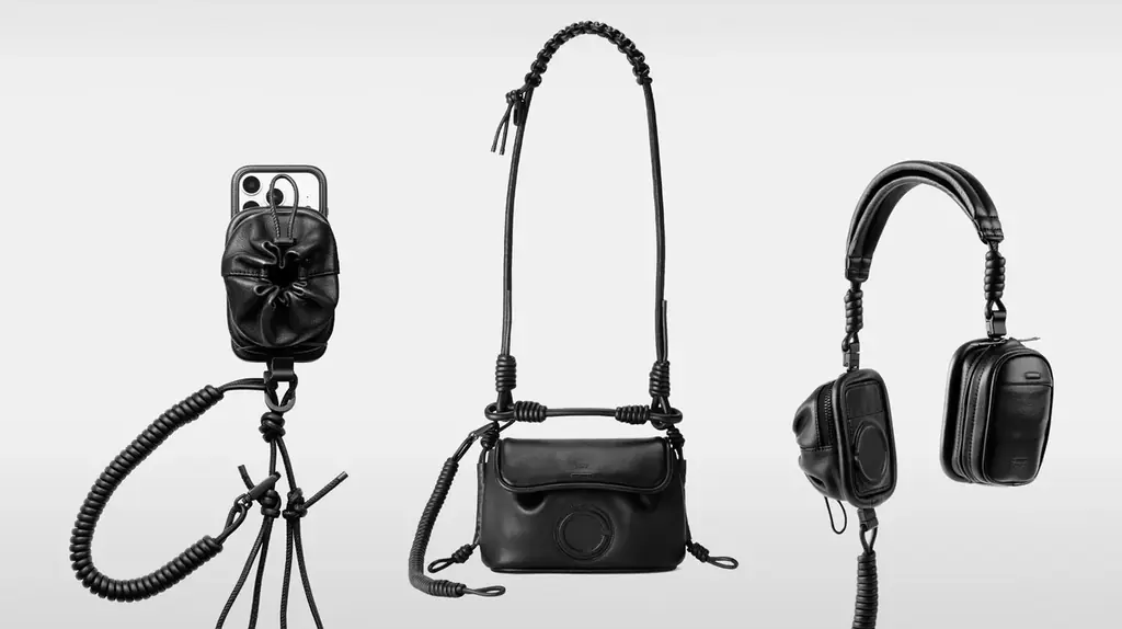 【objcts.io】beautiful peopleとのコラボレーションコレクションを発表。黒電話やヘッドフォンをモチーフにしたバッグ・iPhoneアクセサリー計3型を展開。 画像 2