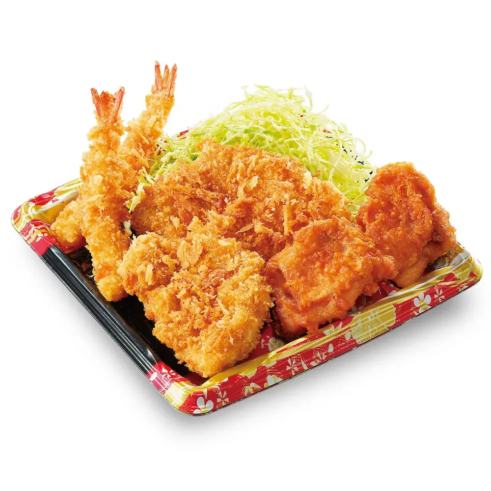わんぱくに盛りアゲる！ボリューム満点「みんなで楽しめる盛り揚げBOX」「ひとり占めしたいかつや盛り」テイクアウト専用で3月27日新登場。 画像 2