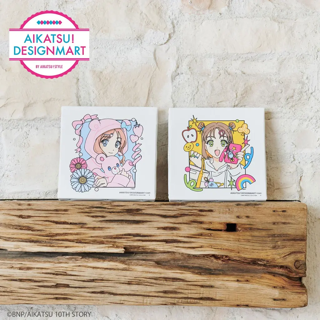 アイカツ！シリーズと人気クリエイターのコラボプロジェクトが始動！第1弾にイラストレーター「nsn」の表現するキュートでポップなビジュアルグッズが登場！ 画像 3