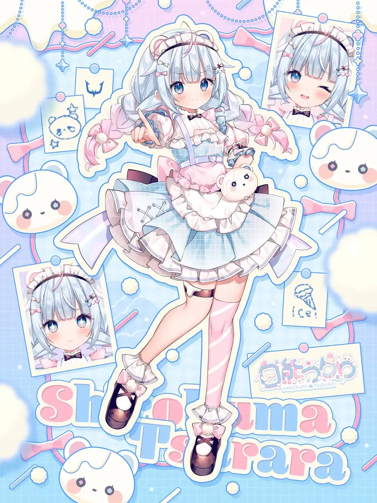 「REJECT」所属VTuber・白熊つらら／鴉羽そらがデビュー、3月25日（水）より活動開始 画像 2