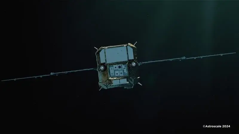 ADRAS-J、世界初のデブリ接近撮影後に軌道降下開始