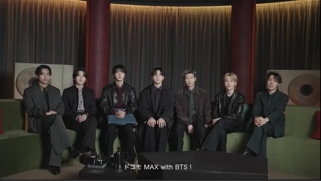 BTSメンバーからメッセージ到着！カムバック後日本初CM「ドコモ MAX『ずっと一緒に』」編がオンエア開始。Lemino特別コンテンツも配信 画像 3