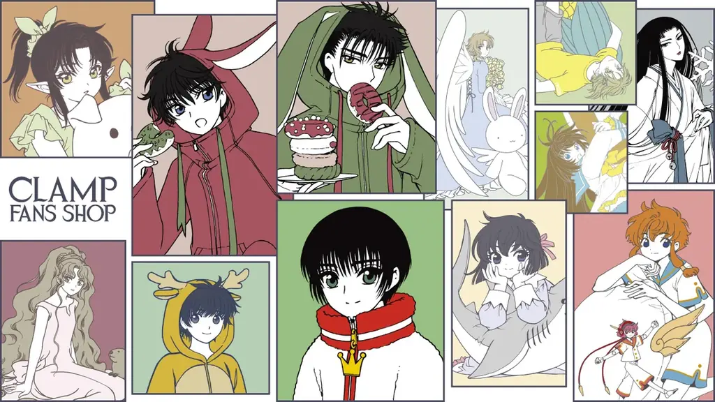 CLAMP作品の原作グッズを幅広く展開するオンラインショップ『CLAMP FANS SHOP』グランドオープン！ 画像 2