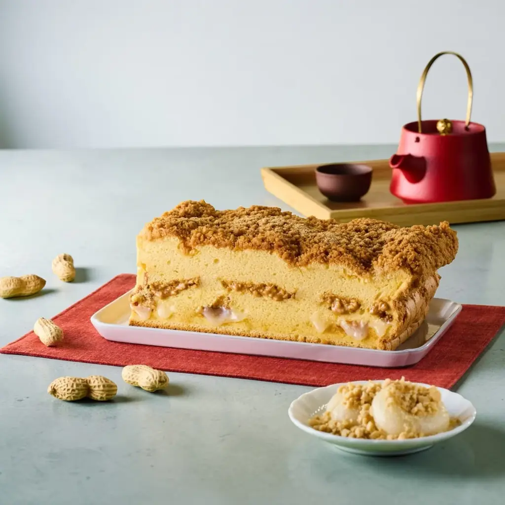 ドバイもちクッキーの次はコレ？餅が伸びる「台湾ピーナッツ餅カステラ」、台湾発グランドカステラが日本上陸5周年で発売 画像 2