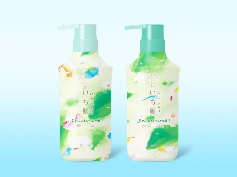 日本の髪を本質から考える「いち髪」から数量限定発売　夏限定「涼やかな和ハッカの香り」シャンプー＆コンディショナー 画像 1