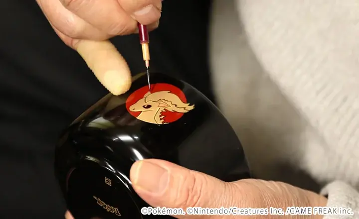 職人が手仕事で一点ずつ製作する漆器「ポケモン 干支小椀」から2026年新絵柄ポニータが登場。1919年創業 漆器 山田平安堂より 画像 18