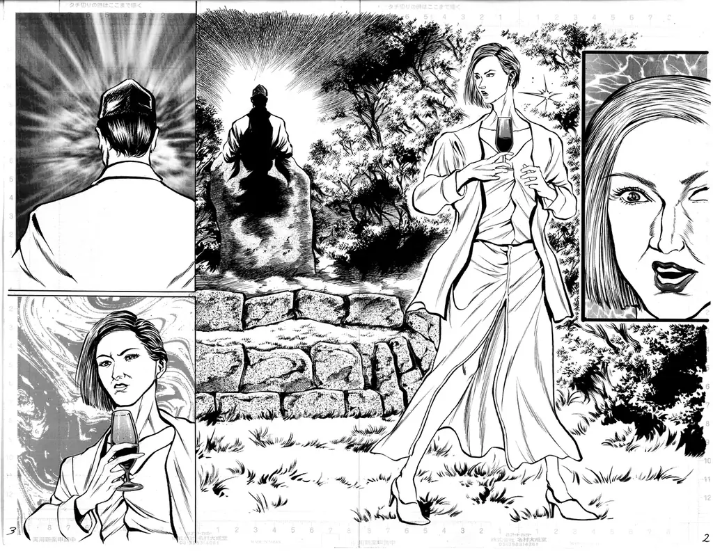 漫画『REVIVAL』1ページに2日かけることも。40年以上Gペンを握り続ける劇画家・松森茂嘉が貫く“手描き”の哲学 画像 4