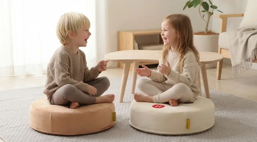 「リラックマ」「すみっコぐらし」の、もっちり丸いフロアクッションが新発売！ 画像 2