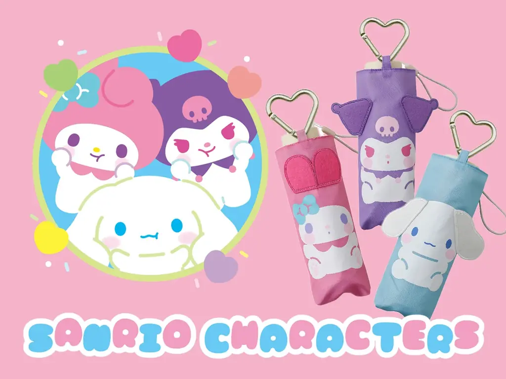 サンリオ晴雨兼用傘発売
