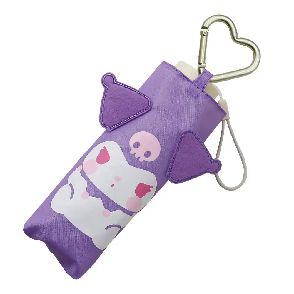 可愛すぎる収納袋に注目！マイメロディ、クロミ、シナモロールの持ち歩ける晴雨兼用傘 画像 3