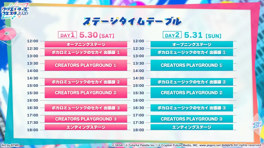 『プロジェクトセカイ カラフルステージ！ feat. 初音ミク』過去最大規模の単独イベント「プロジェクトセカイ クリエイターズフェスタ2026」続報公開！ 画像 5