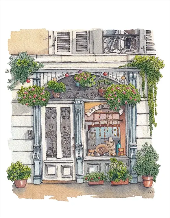 個性豊かで魅力あふれる45点の「世界のストアフロント（店先）」を収録！　『憧れのお店を訪ねて』4月発売 画像 2