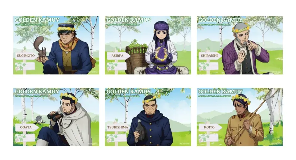 TOPPAN、コンテンツの新たな魅力発信ショップ「TOPPA!!! BASE AKIBA」でTVアニメ「ゴールデンカムイ」と第二弾コラボ実施 画像 5