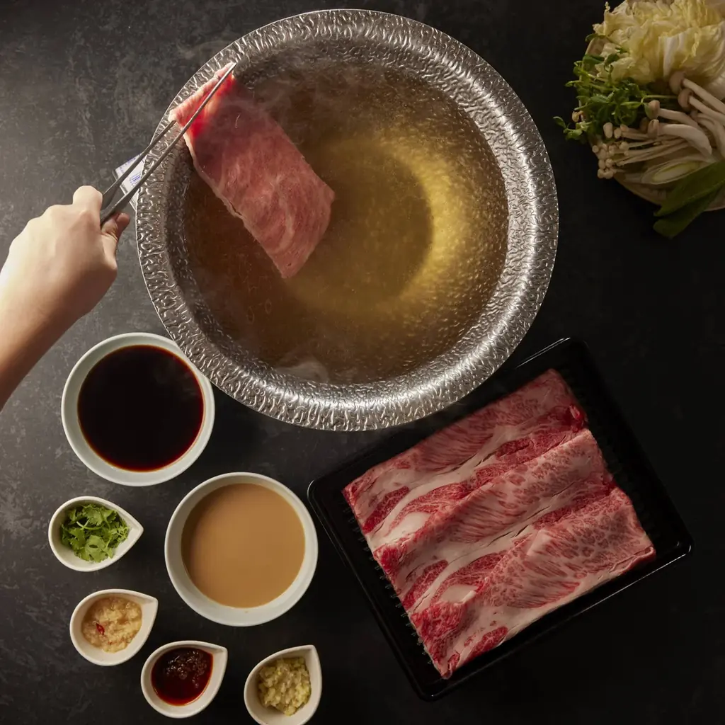 【モーモーパラダイス】しゃぶしゃぶと茶道を融合した新体験コースを開始 画像 2