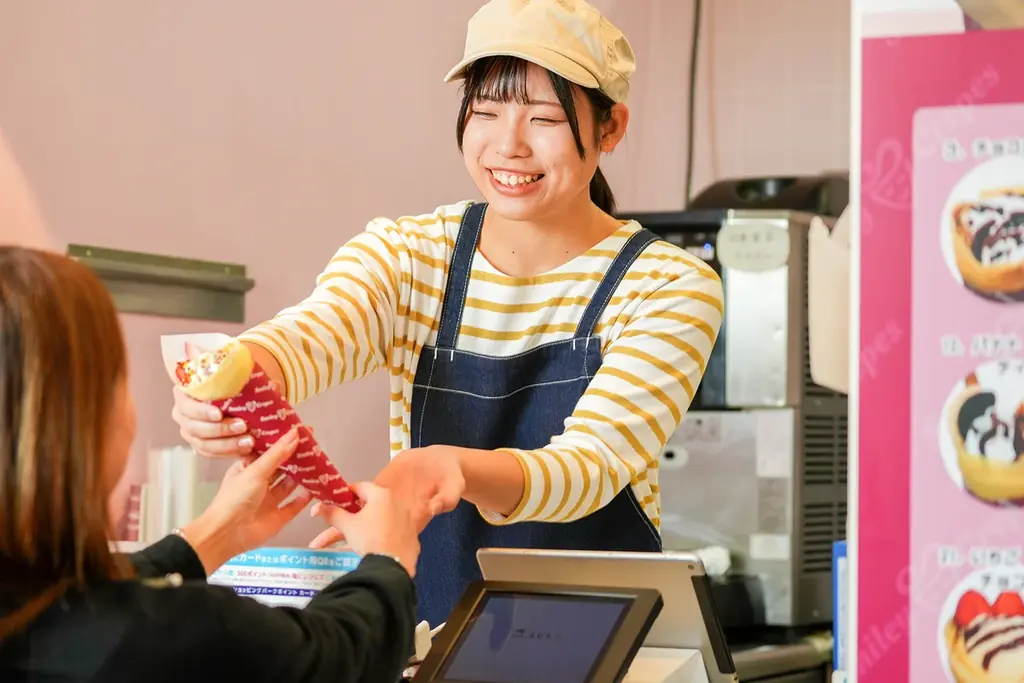 【スマイリークレープ】春季限定商品が登場！春を彩る、抹茶の香り豊かな和スイーツ『抹茶白玉クレープ』2026年3月26日（木）より発売を開始 画像 4