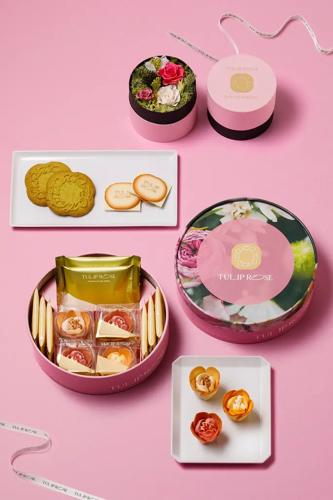 TOKYO TULIP ROSEとコラボ！美しさと美味しさが一度に楽しめる春限定のフラワーボックスと洋菓子のセットが発売。 画像 4