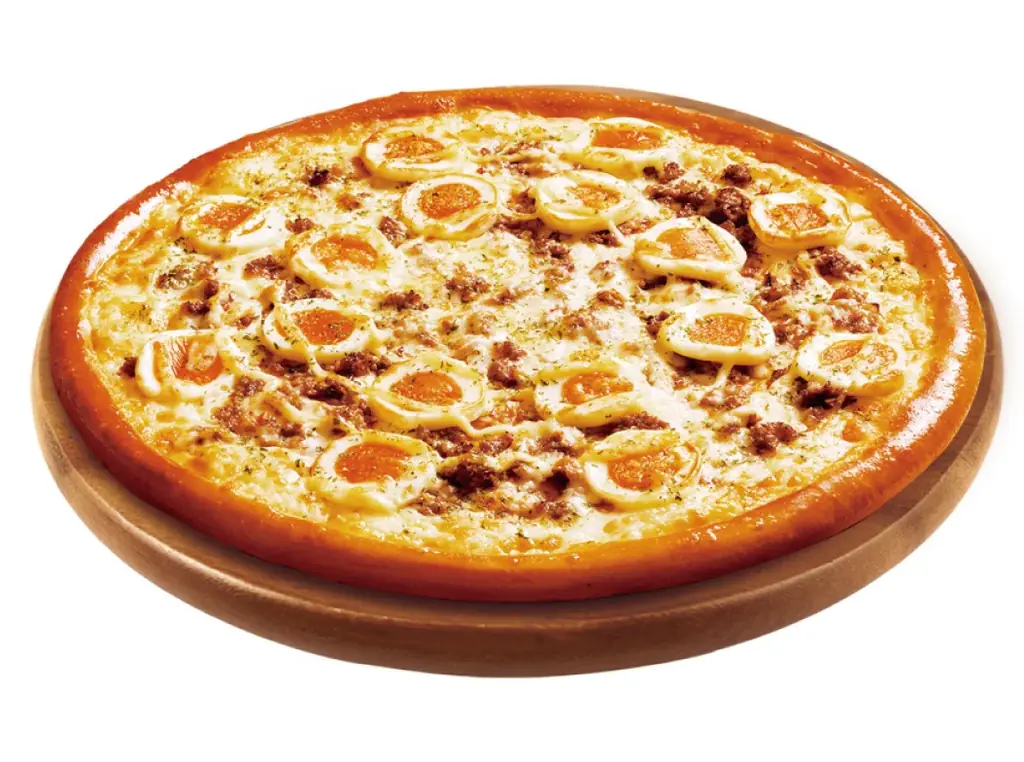 【テンフォー】春を彩る「てりたまピザ」が大集合！とろ〜りたまご×濃厚テリヤキソースが絡み合う、チキン・ビーフ・シュリンプの豪華ラインナップが新登場！ 画像 4