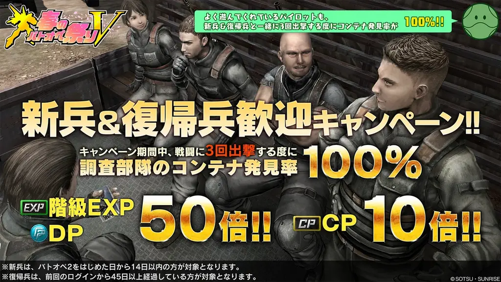 PlayStation®5/PlayStation®4『機動戦士ガンダム　バトルオペレーション２』「春のバトオペ祭りV」開催中！『最大パワーァッッ！！』V2ガンダム登場！ 画像 10