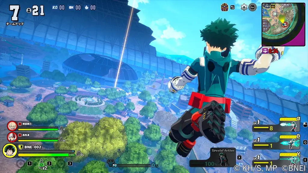 基本プレイ無料オンラインマルチ対戦ゲーム『僕のヒーローアカデミア ULTRA RUMBLE』2.5周年突破＆シーズン16開幕！ヒーローの本場アメリカのNo.1ヒーロー「スターアンドストライプ」が参戦！ 画像 16