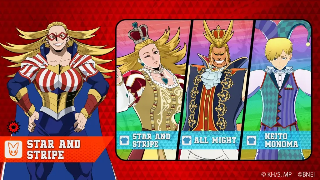 基本プレイ無料オンラインマルチ対戦ゲーム『僕のヒーローアカデミア ULTRA RUMBLE』2.5周年突破＆シーズン16開幕！ヒーローの本場アメリカのNo.1ヒーロー「スターアンドストライプ」が参戦！ 画像 3