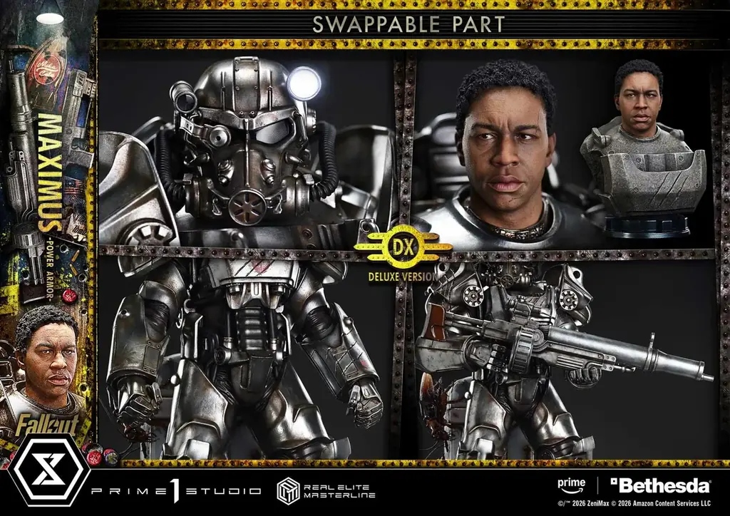 ドラマ『フォールアウト』より、パワーアーマー姿の「マキシマス 」を1/4スケールで立体化 画像 14