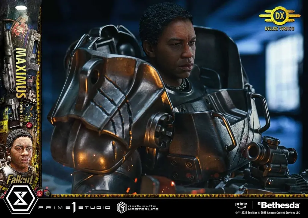 ドラマ『フォールアウト』より、パワーアーマー姿の「マキシマス 」を1/4スケールで立体化 画像 17