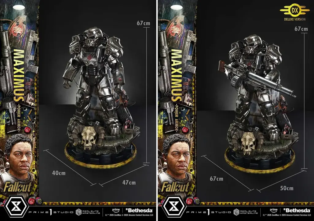 ドラマ『フォールアウト』より、パワーアーマー姿の「マキシマス 」を1/4スケールで立体化 画像 19