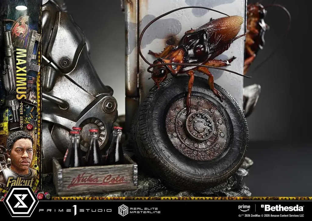 ドラマ『フォールアウト』より、パワーアーマー姿の「マキシマス 」を1/4スケールで立体化 画像 9