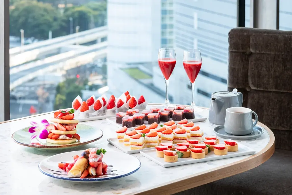 大粒で甘い旬のいちご「やよいひめ」を贅沢に堪能 銀座唯一のタワーホテル16階レストランで「朝食いちごフェア」を開催 画像 2