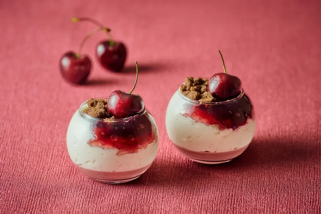 チェリーの甘酸っぱさとミルキーな味わいが重なり合うグラススイーツやドライチェリーを混ぜ込んで焼き上げるサックリ食感のクロワッサンが登場初夏を楽しむ「チェリースイーツ＆ブレッド コレクション」 画像 6