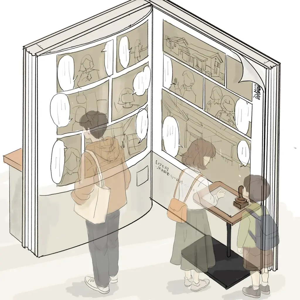 「ほろ酔い、福島」JR東京駅で福島の六つの酒蔵を漫画とスタンプラリーで巡りながら、福島の地酒飲み比べや福島土産を買う！ 画像 2