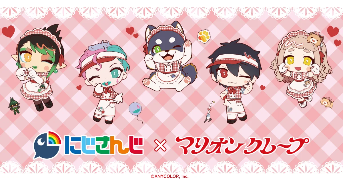 にじさんじ×マリオンクレープ