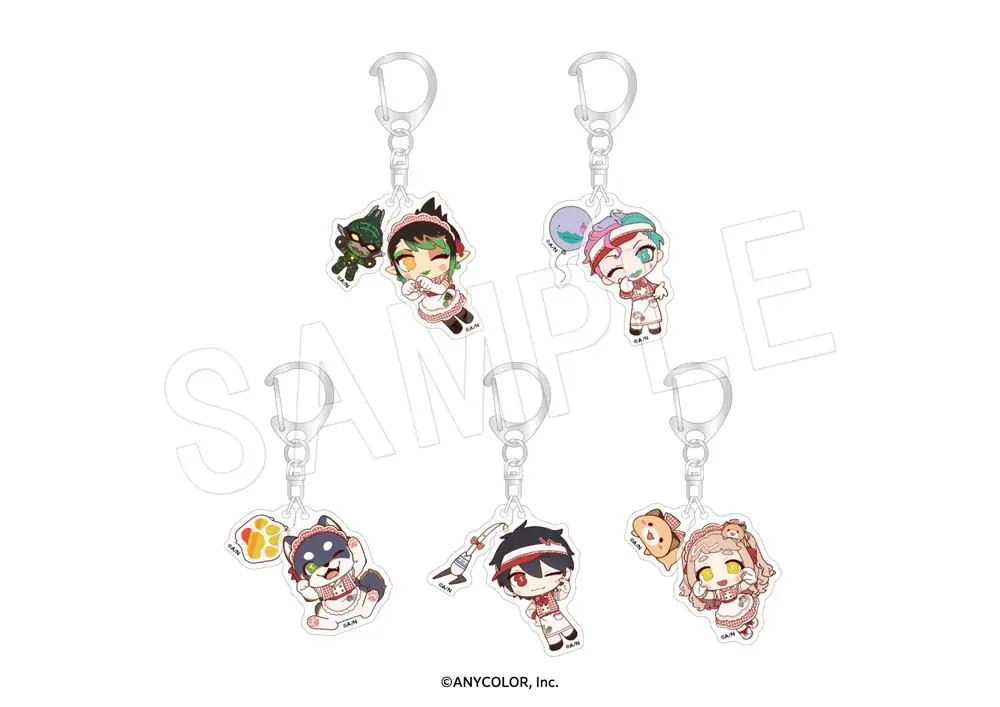 『にじさんじ』×「マリオンクレープ」の第二弾コラボが決定！お揃いの制服姿や、撮り下ろしのLive2Dビジュアルを使用した新作アイテムが多数登場！ 画像 11