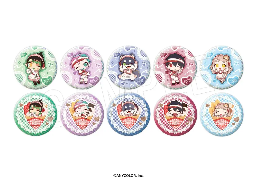 『にじさんじ』×「マリオンクレープ」の第二弾コラボが決定！お揃いの制服姿や、撮り下ろしのLive2Dビジュアルを使用した新作アイテムが多数登場！ 画像 12