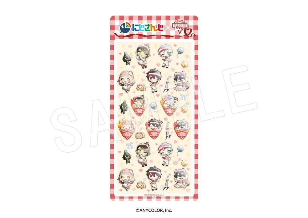 『にじさんじ』×「マリオンクレープ」の第二弾コラボが決定！お揃いの制服姿や、撮り下ろしのLive2Dビジュアルを使用した新作アイテムが多数登場！ 画像 14