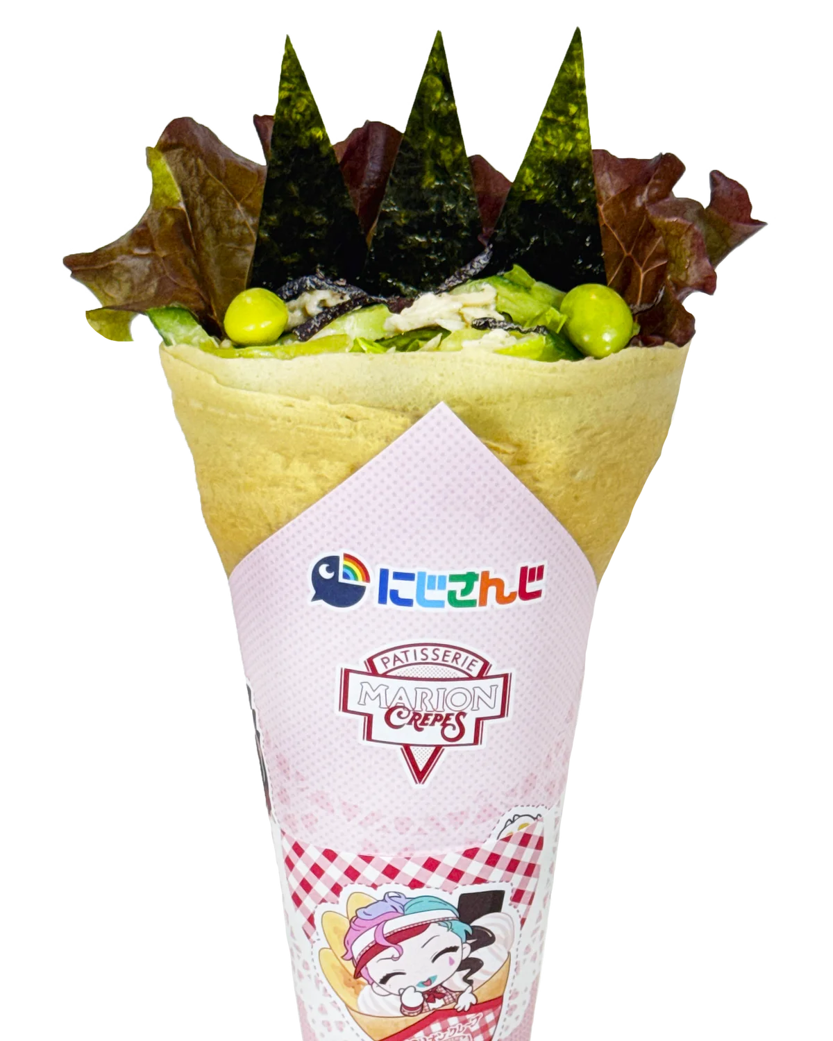 『にじさんじ』×「マリオンクレープ」の第二弾コラボが決定！お揃いの制服姿や、撮り下ろしのLive2Dビジュアルを使用した新作アイテムが多数登場！ 画像 2