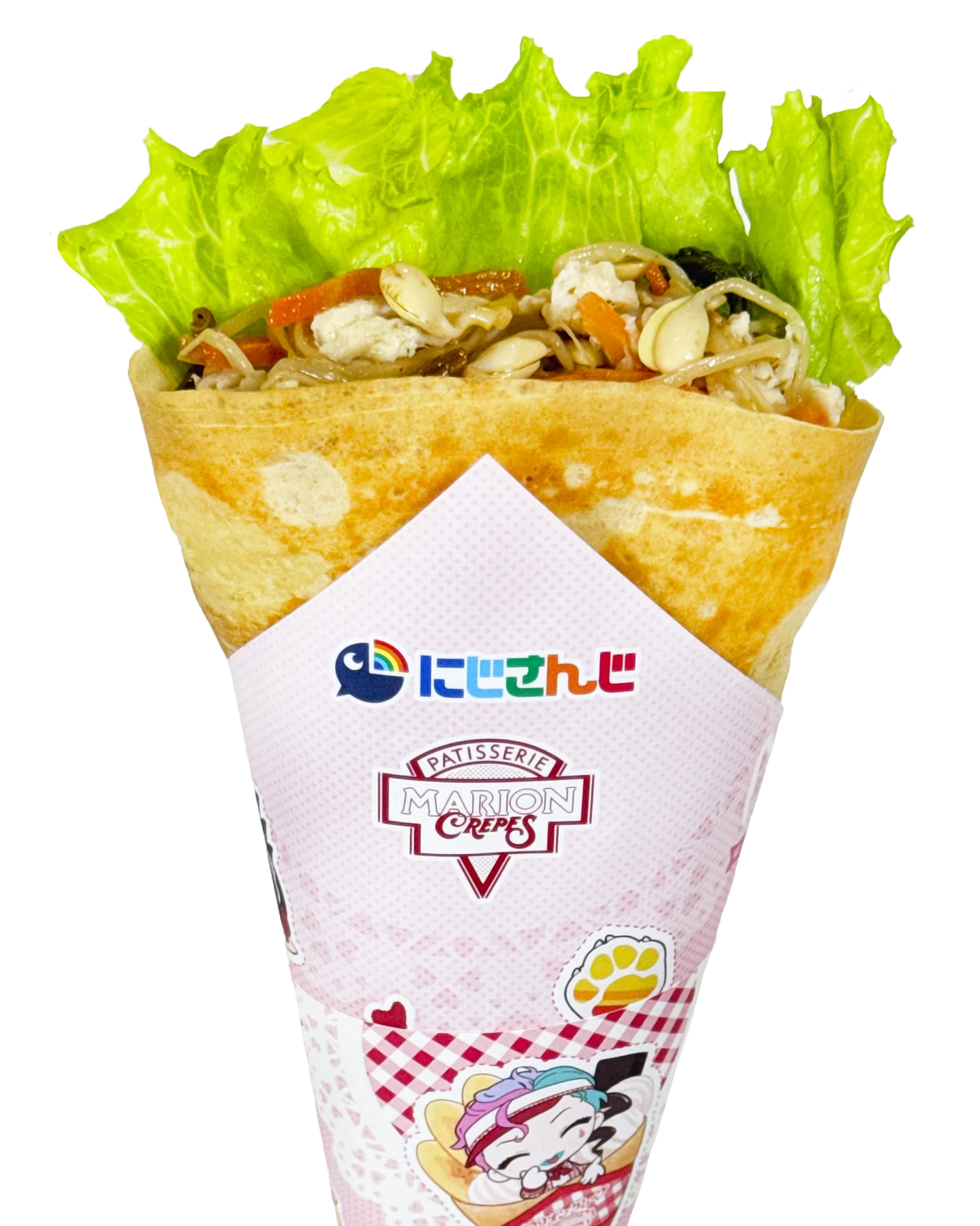 『にじさんじ』×「マリオンクレープ」の第二弾コラボが決定！お揃いの制服姿や、撮り下ろしのLive2Dビジュアルを使用した新作アイテムが多数登場！ 画像 5