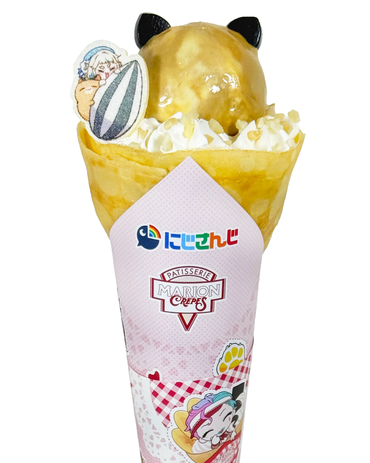 『にじさんじ』×「マリオンクレープ」の第二弾コラボが決定！お揃いの制服姿や、撮り下ろしのLive2Dビジュアルを使用した新作アイテムが多数登場！ 画像 6