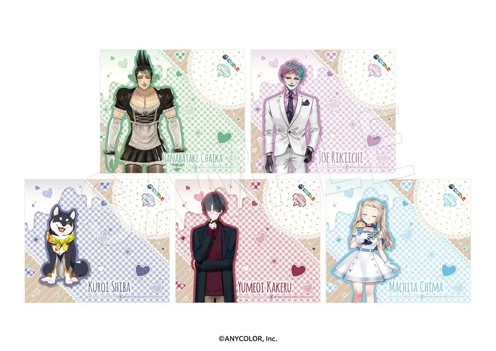 『にじさんじ』×「マリオンクレープ」の第二弾コラボが決定！お揃いの制服姿や、撮り下ろしのLive2Dビジュアルを使用した新作アイテムが多数登場！ 画像 8