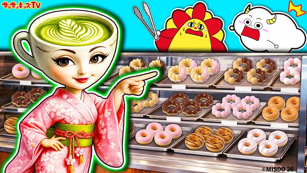 サンサンキッズTVが「かえちゃOh!! まほうのミスタードーナツ」をYouTube動画にて紹介！＜総再生30億回のYouTubeチャンネル＞ 画像 3