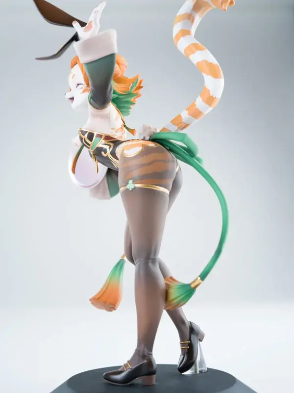 オリジナルケモノ美少女プロジェクト『Bunnimals』より、人気イラストレーター「かわらげ」氏デザインの「シャオジュ」がフィギュア化。 画像 16