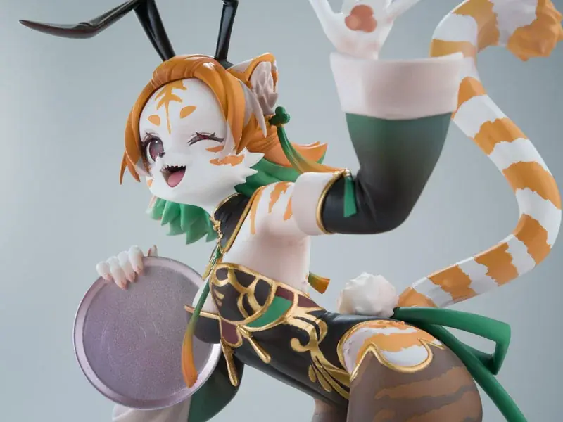 オリジナルケモノ美少女プロジェクト『Bunnimals』より、人気イラストレーター「かわらげ」氏デザインの「シャオジュ」がフィギュア化。 画像 22