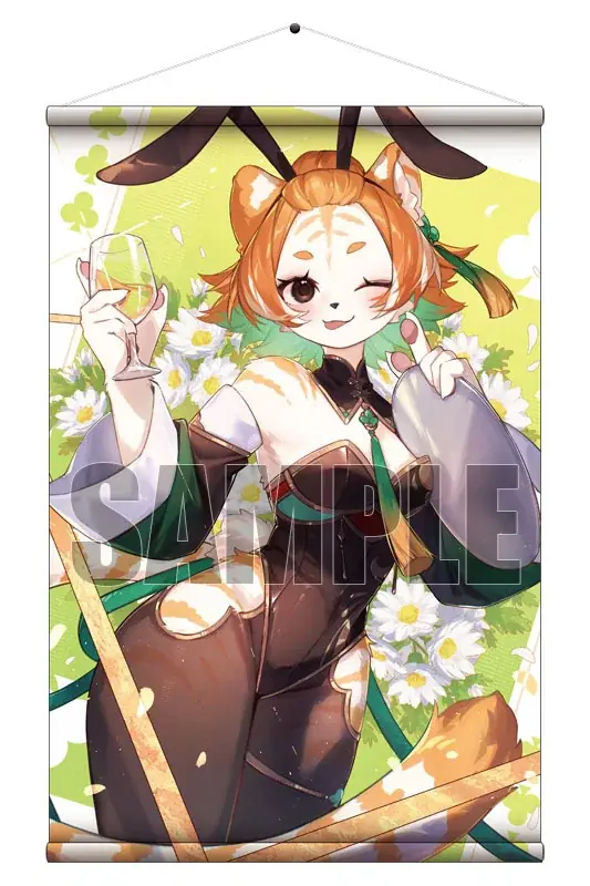 オリジナルケモノ美少女プロジェクト『Bunnimals』より、人気イラストレーター「かわらげ」氏デザインの「シャオジュ」がフィギュア化。 画像 3