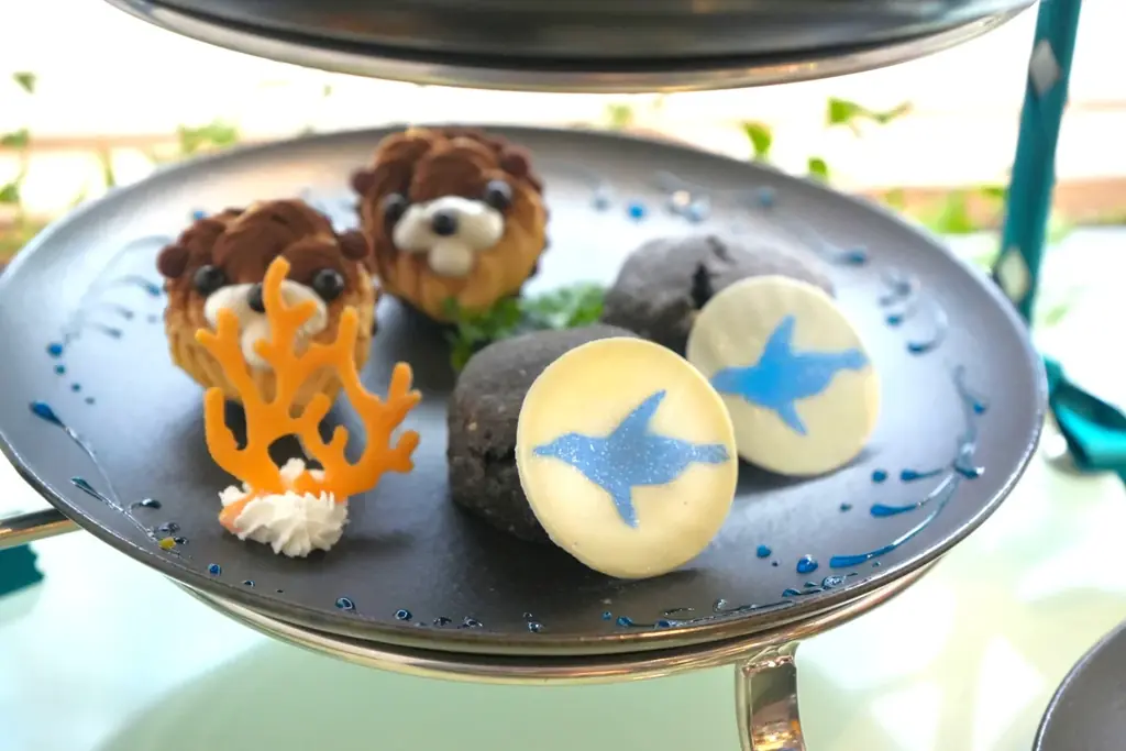 劇場型アクアリウム「アトア」と初コラボ！アートアクアリウムの世界を表現した【ポートピアホテル×アトア】コラボレーションアフタヌーンティーセット 画像 5