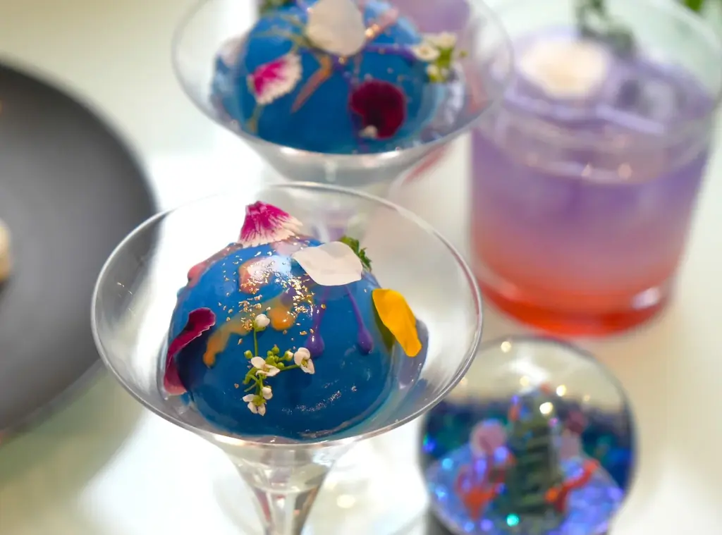 劇場型アクアリウム「アトア」と初コラボ！アートアクアリウムの世界を表現した【ポートピアホテル×アトア】コラボレーションアフタヌーンティーセット 画像 6