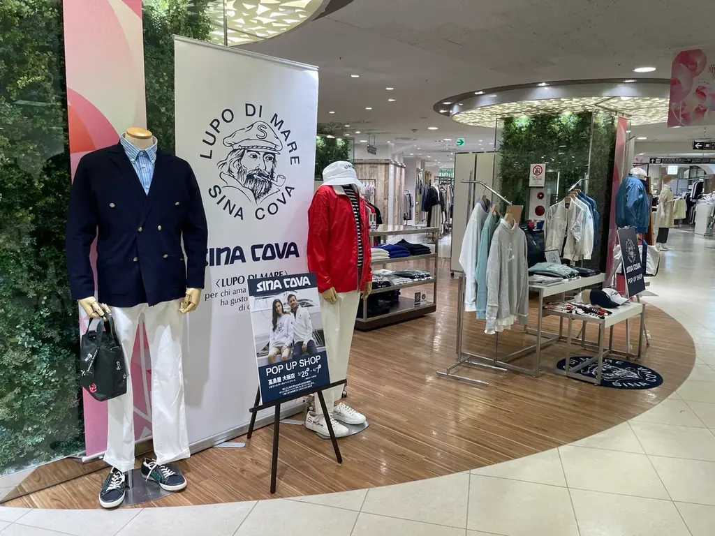 【SINA COVA（シナコバ）】高島屋大阪店に期間限定ショップを初開催 画像 2