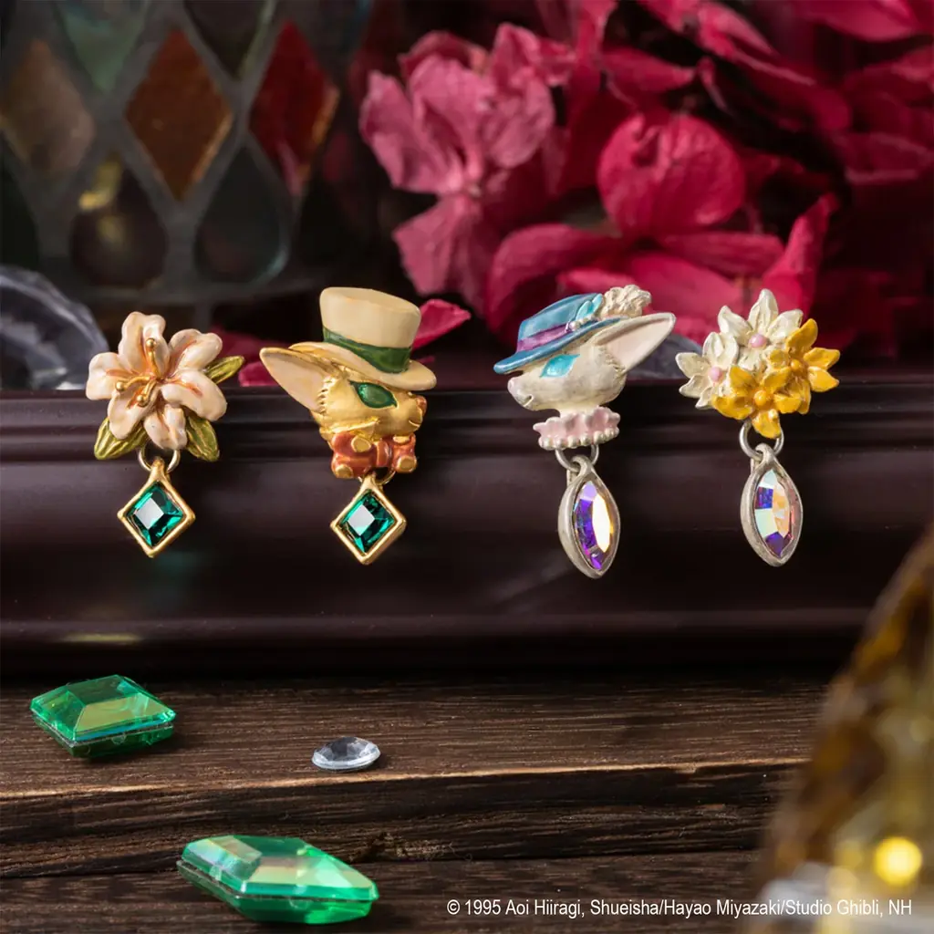 大人女子向けのスタジオジブリグッズをセレクトした「Donguri Closet」にて、2026年4月4日(土)よりアクセサリーブランド「Palnart Poc」とのコラボレーション商品2種が新登場 画像 1