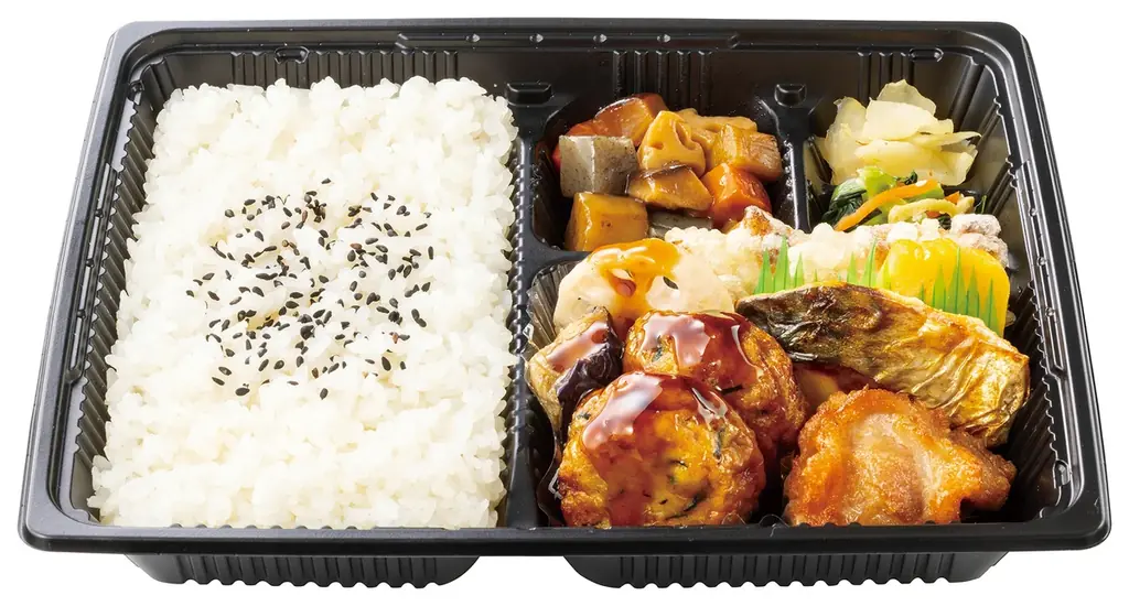 「ほっともっと」定番人気商品がリニューアル！肉・魚・野菜をバランス良く楽しめる『新・幕の内弁当』新発売 画像 2